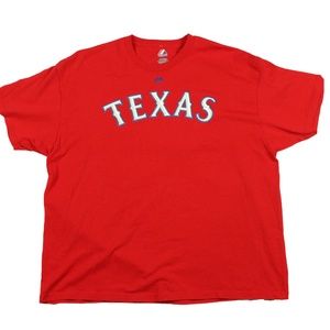 Napoli Men Majestic Size 2XL Short Sleeve Shirt